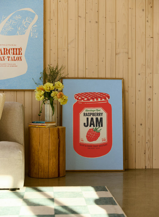 Raspberry Jam Jar, Poster