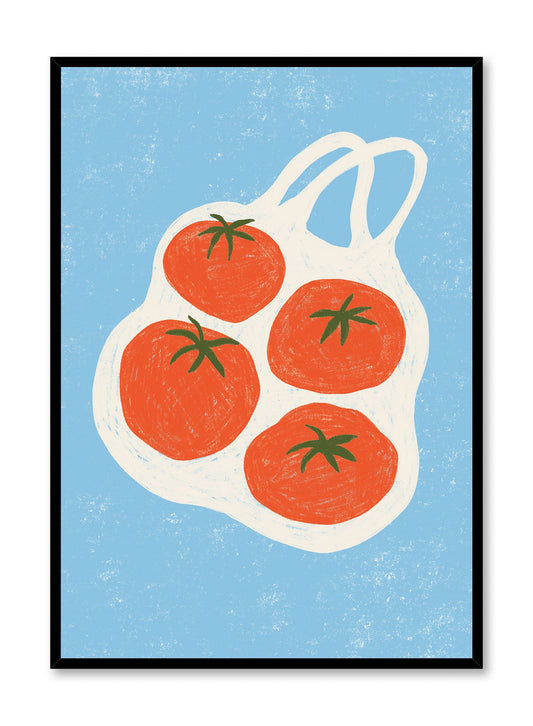 Bagful of Tomatoes, Poster