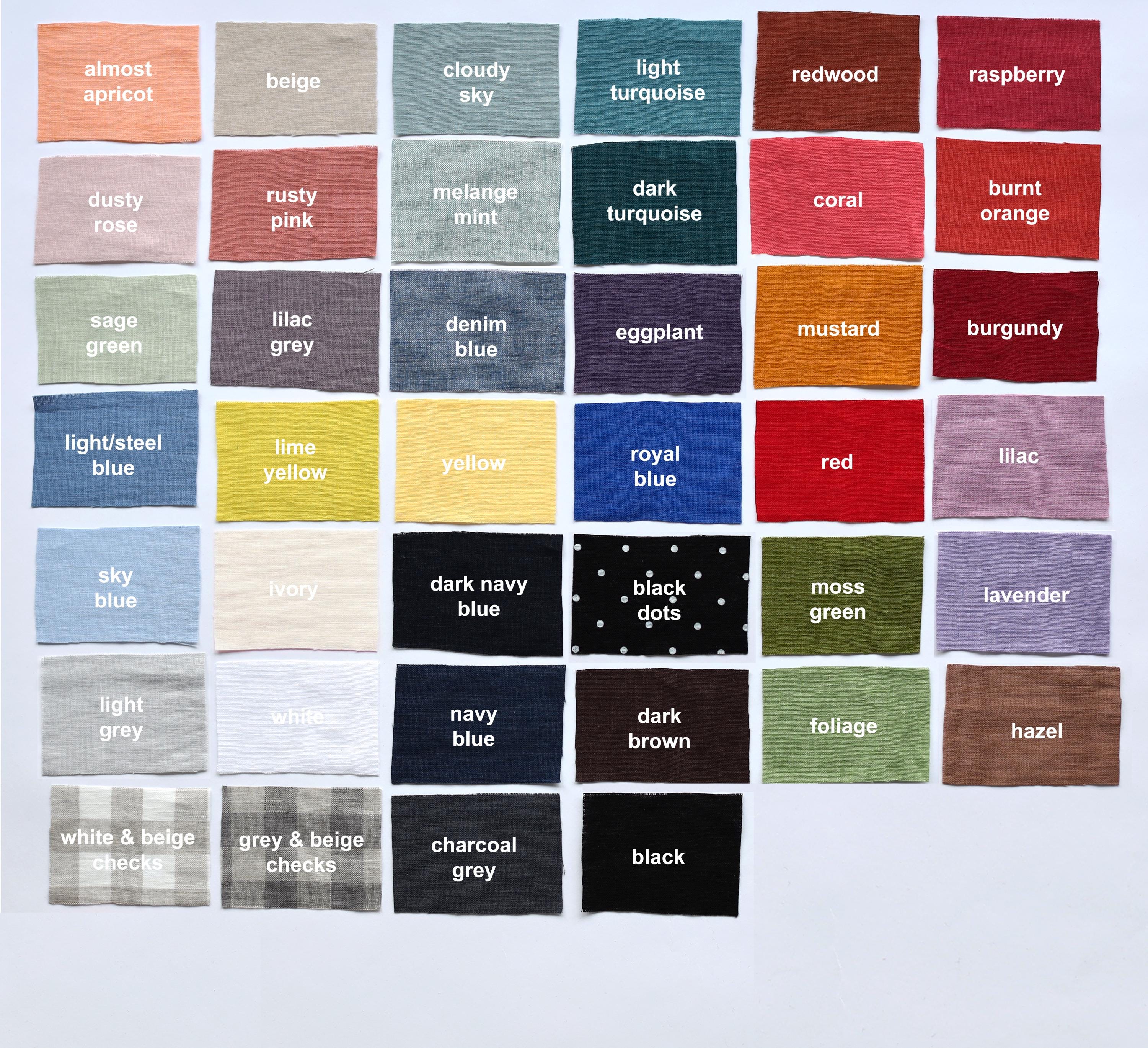 Linen loose fit V-neck dress with puffy sleeve / OFFON CLOTHING